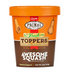 Primal Frozen Fresh Topper - Awesome Squash - 16 oz