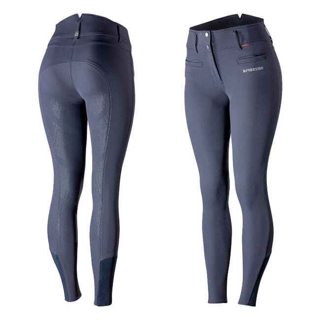 B Vertigo Women's Tiffany Silicone Full Seat Breech - Dark Navy image number null