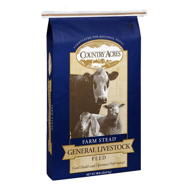 Purina Mills Country Acres All Stock 16% Textured General Livestock Feed image number null