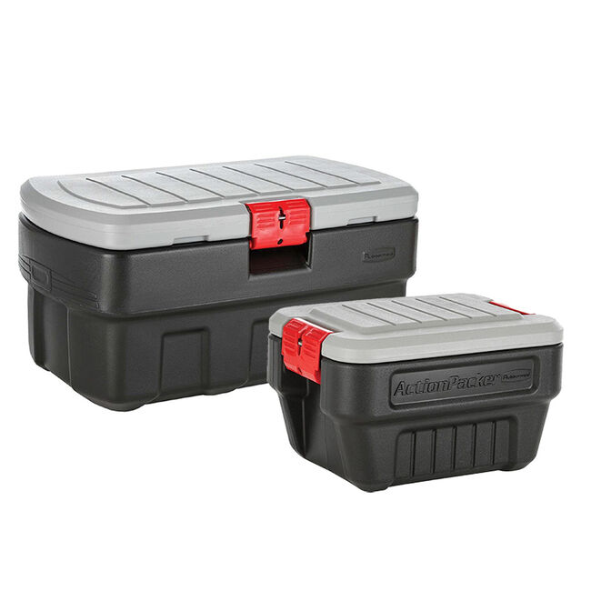 Rubbermaid ActionPacker Stackable Storage Tub