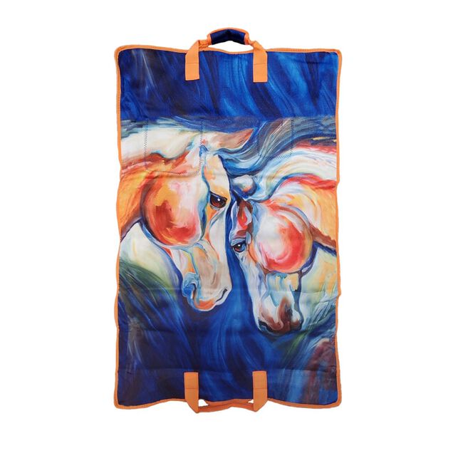 Art Of Riding Garment Bag - Twin Horses image number null