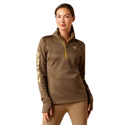 Ariat Women's Tek Team 1/2 Zip Sweatshirt - Canteen