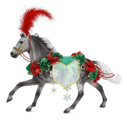 Breyer 2025 Holiday Horse - Christmas in Bloom