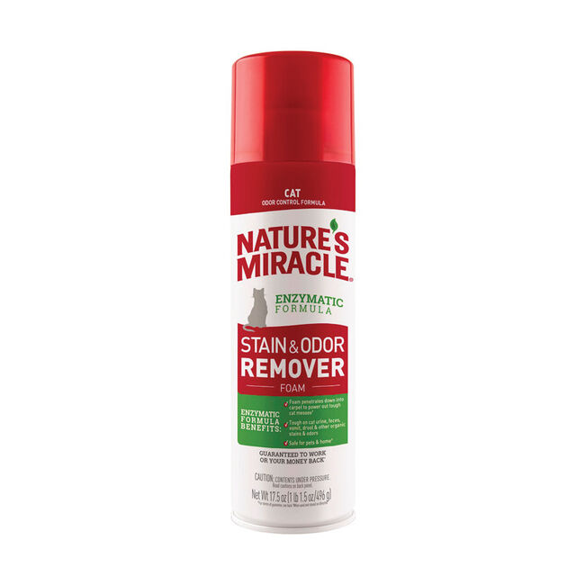 Nature's Miracle Foaming Stain & Odor Remover for Cats image number null