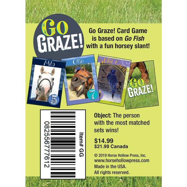 Horse Hollow Press Go Graze! Card Game image number null