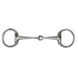 AlBaCon German Silver Dressage Eggbutt Bradoon Bit