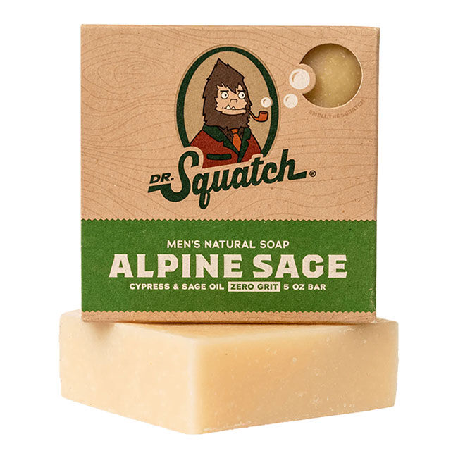 Dr. Squatch Men's Natural Soap - Alpine Sage - 5 oz image number null