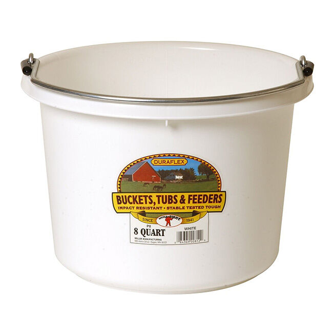 Little Giant DuraFlex Plastic Pail - 8-Quart Capacity image number null