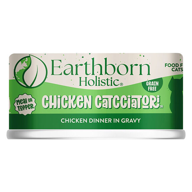 Earthborn Chicken Catcciatori Grain Free Canned Cat Food image number null