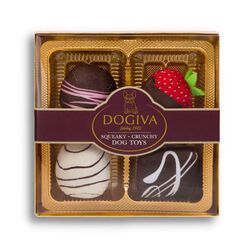 FabDog Dogiva Box of Chocolates Toy Set - Closeout