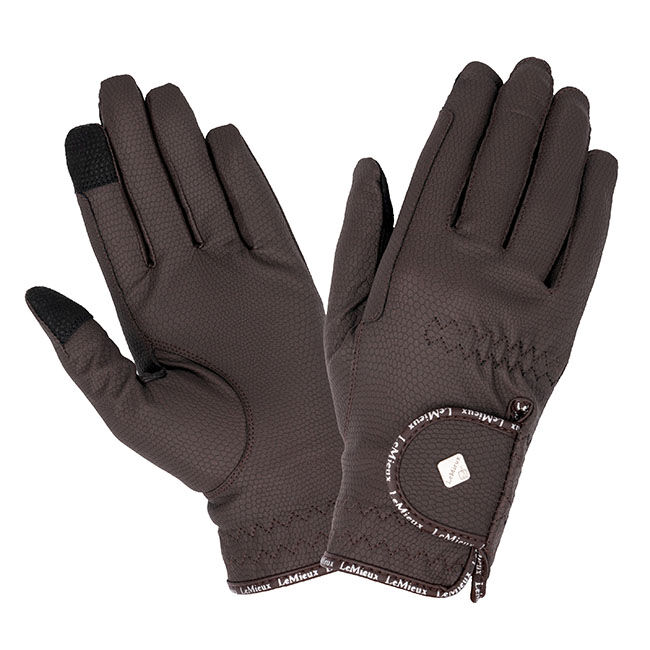 LeMieux Classic Riding Gloves - Brown image number null