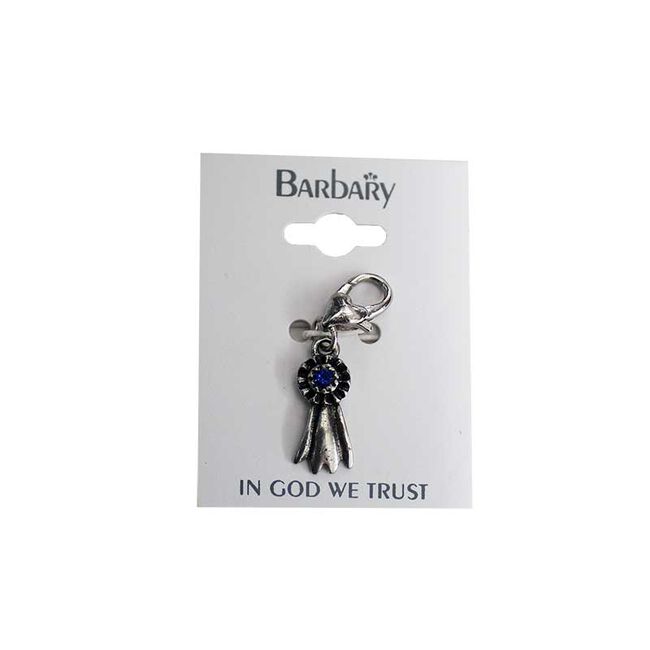 Finishing Touch of Kentucky Barbary Blue Ribbon Charm image number null