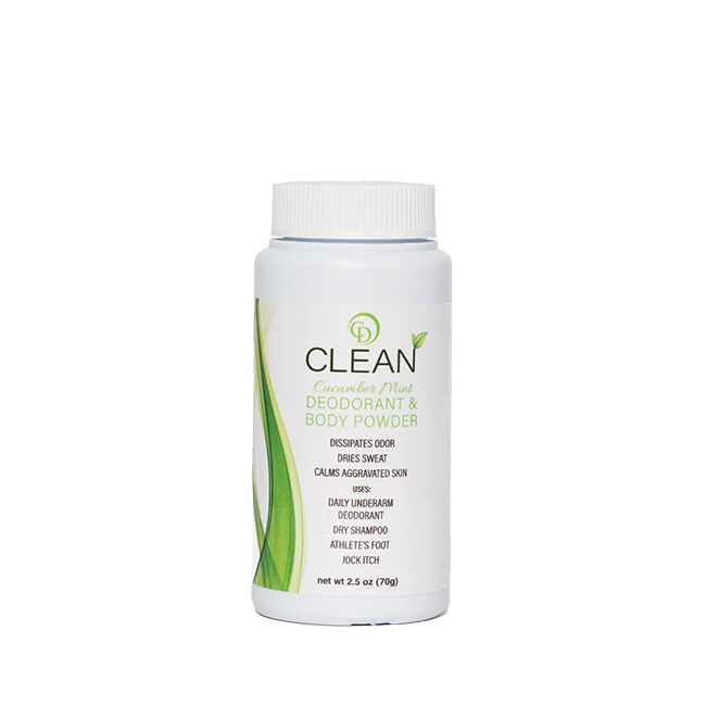 Coat Defense CLEAN Deodorant & Body Powder for Humans - Cucumber Mint - Closeout image number null