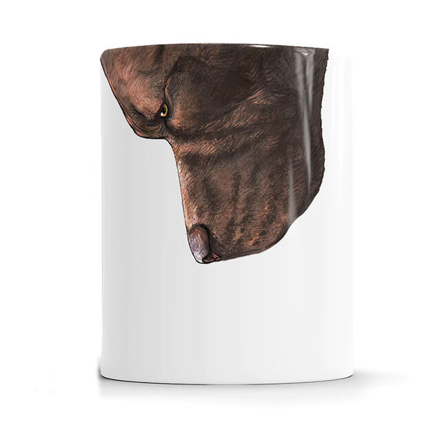 American Brand Studio Snout Mug - Chocolate Pitbull image number null