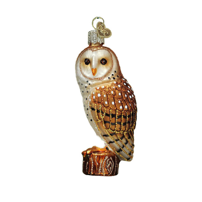 Old World Christmas Barn Owl Ornament image number null