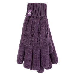 Heat Holders Women's Amelia Gloves - Purple