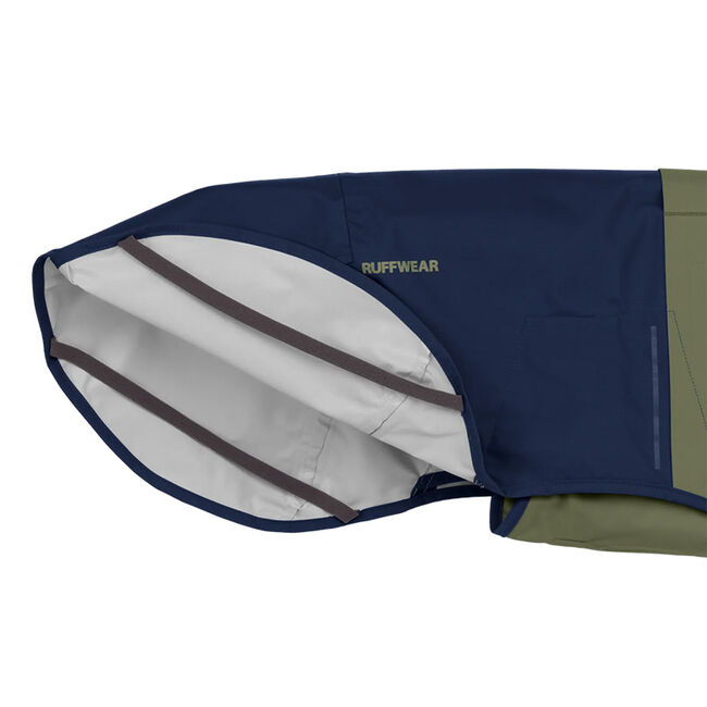 Ruffwear Sun Shower Dog Raincoat - Midnight Blue image number null