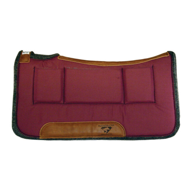Diamond Wool Contoured Relief Pad The Cheshire Horse