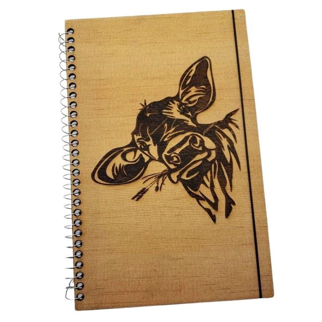 Genesis 3D Lined Journal - Goofy Cow image number null