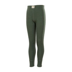 Janus Kids' 100% Merino Wool Go Wool Leggings - Olive
