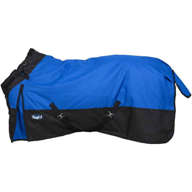 Tough1 1200D Turnout Blanket with Snuggit (400 Fill) - Royal Blue image number null