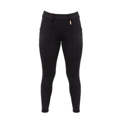 Irideon Women's Fjord Fleece Full Seat Breech - Black