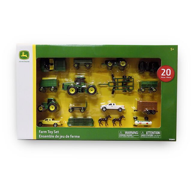 John Deere 20 Piece Farm Toy Set  image number null