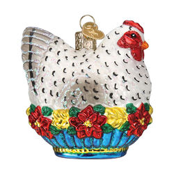 Old World Christmas Ornament - French Hen