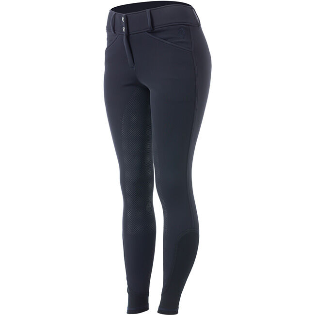 Equinavia Women's Maud Thermo Softshell Full Seat Breeches - Midnight Navy image number null
