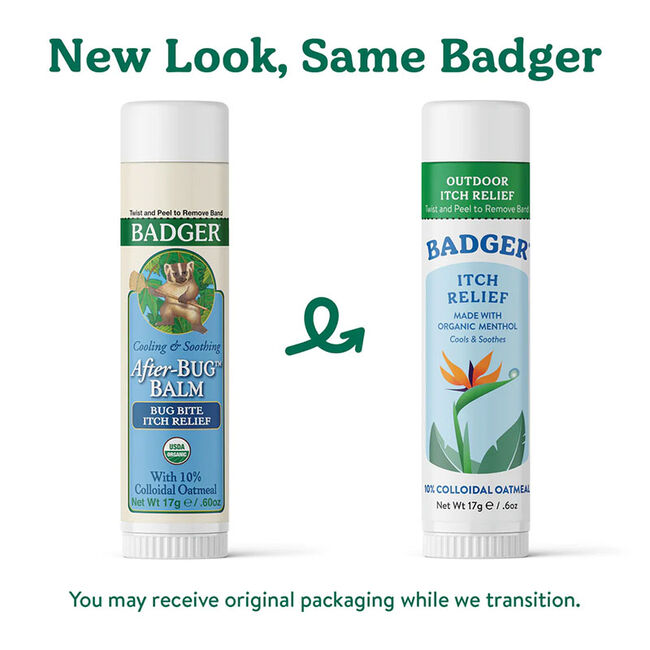 Badger Itch Relief Stick - 0.6 oz image number null