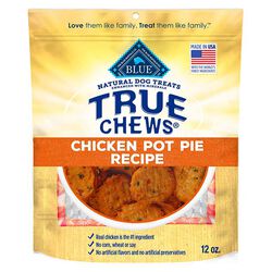 Blue Buffalo True Chews Premium Dog Treats - Chicken Pot Pie Recipe - 12 oz