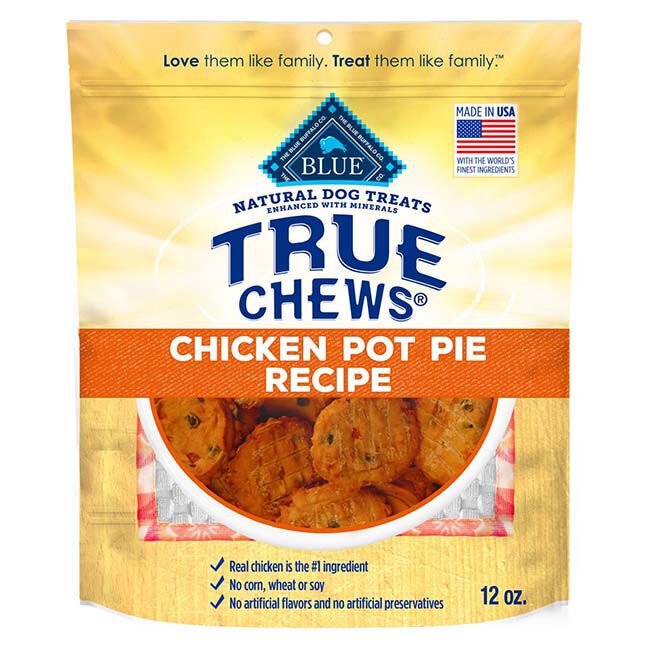 Blue Buffalo True Chews Premium Dog Treats - Chicken Pot Pie Recipe - 12 oz image number null