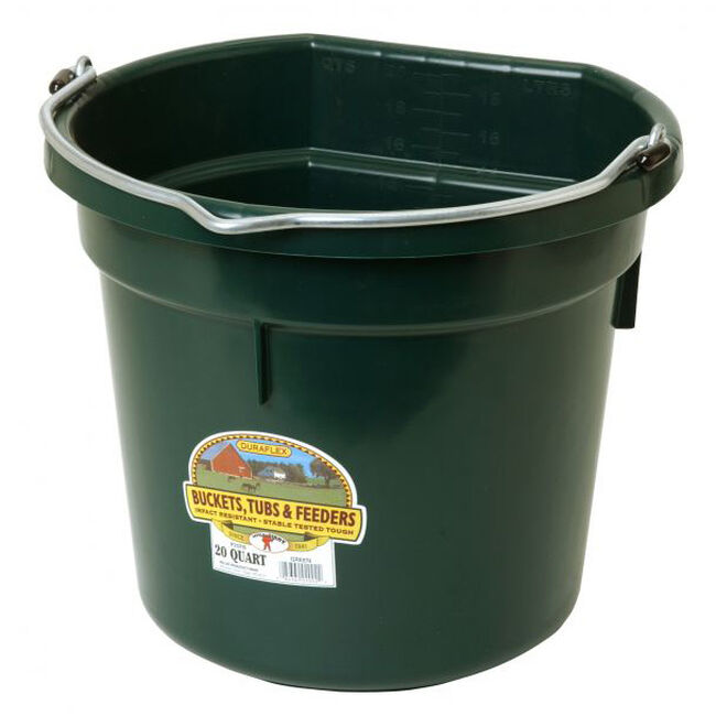 Little Giant DuraFlex Flatback Bucket - 20-Quart Capacity image number null