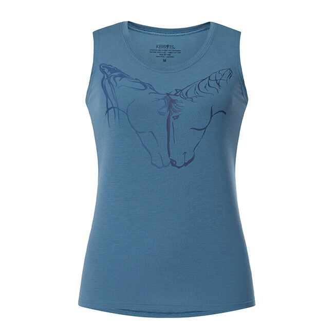 Kerrits Women's Synergy Horse Tank Top - Dewdrop image number null