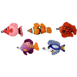 FabCat Gone Fishing Cat Toy - Assorted Designs