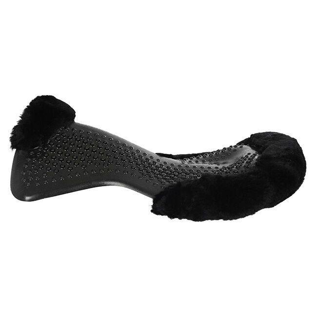 Acavallo Gel Non-Slip Sheepskin Massage Cut-Out Flat Pad image number null