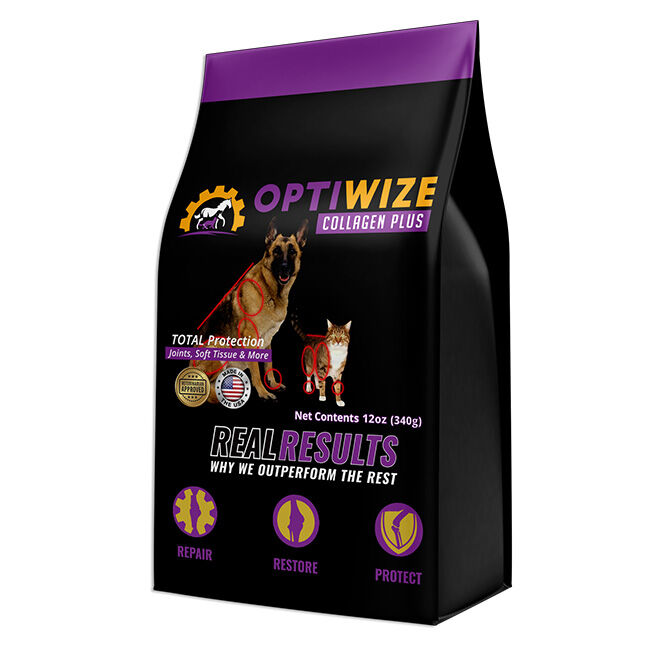 OptiWize Collagen +Plus for Dogs & Cats - 12 oz image number null