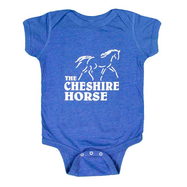 Cheshire Horse Kids' Blue Onesie image number null