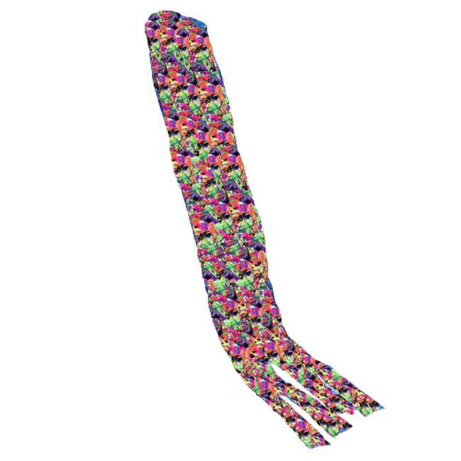Sleezy Sleepwear Print Lycra Tie Tail Bags Neon Splash image number null