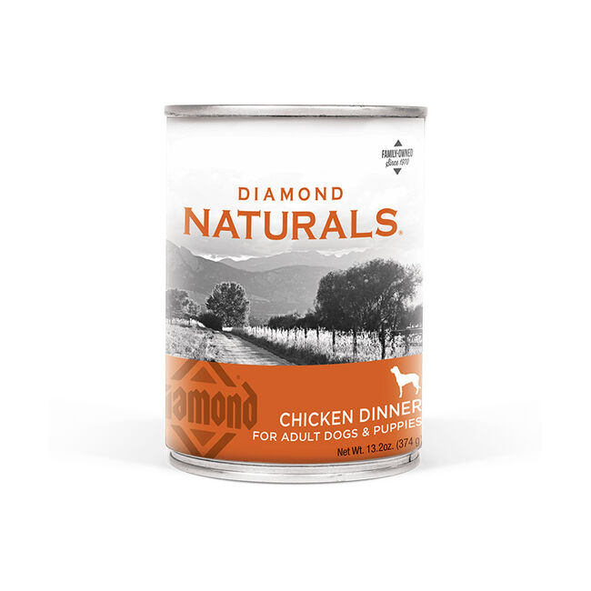 Diamond Naturals Chicken Canned Dog Food for Adult Dogs & Puppies - 13.2oz image number null