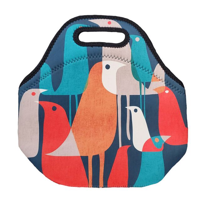 Art Of Riding Lunch Tote - Birds image number null