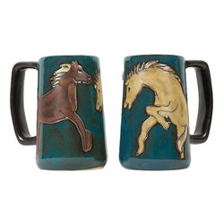 Galleyware Mara Stoneware Stein - Horses