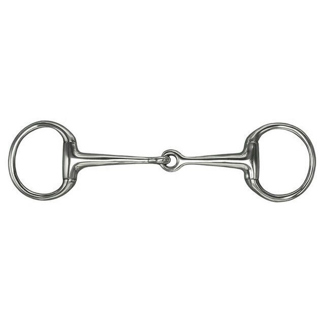 AlBaCon German Silver Dressage Eggbutt Bradoon Bit image number null