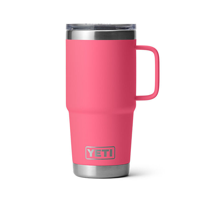 YETI Rambler 20 oz Travel Mug - Tropical Pink image number null