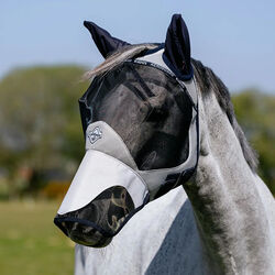LeMieux Kudos AeroGuard Fly Mask - Navy