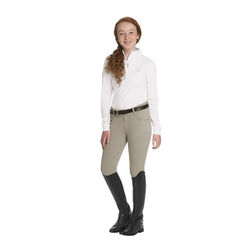 Ovation Kids' Euro Melange Breech - Beige
