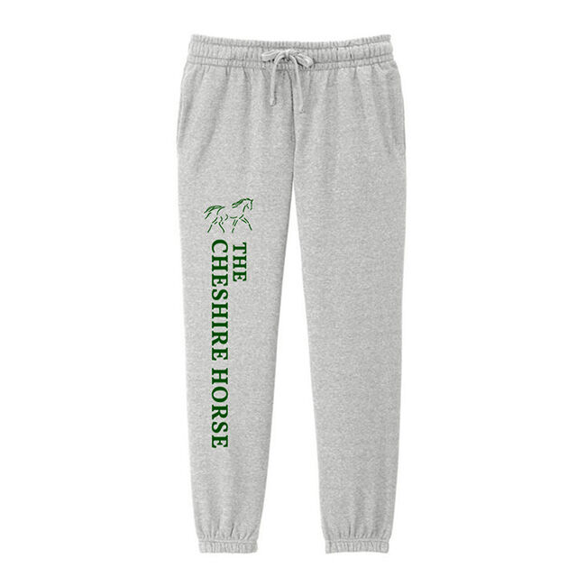 The Cheshire Horse Women's Sweatpants - Light Grey image number null