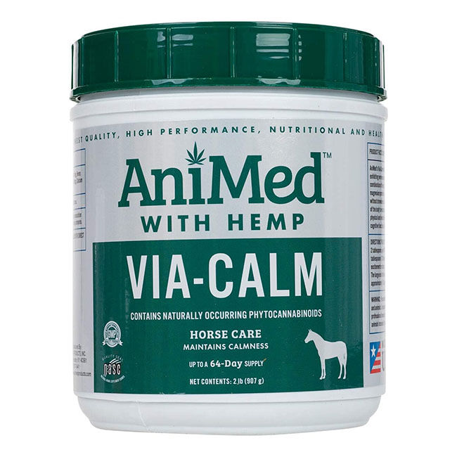 AniMed Via-Calm With Hemp for Horses - 2lb image number null