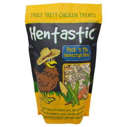 Hentastic Peck 'n' Mix - Homestyle Blend with Dried Celery, Peas & Carrots - 2 lb