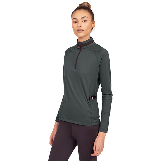 Chestnut Bay Women's Trailblazer Pullover - Street Green image number null